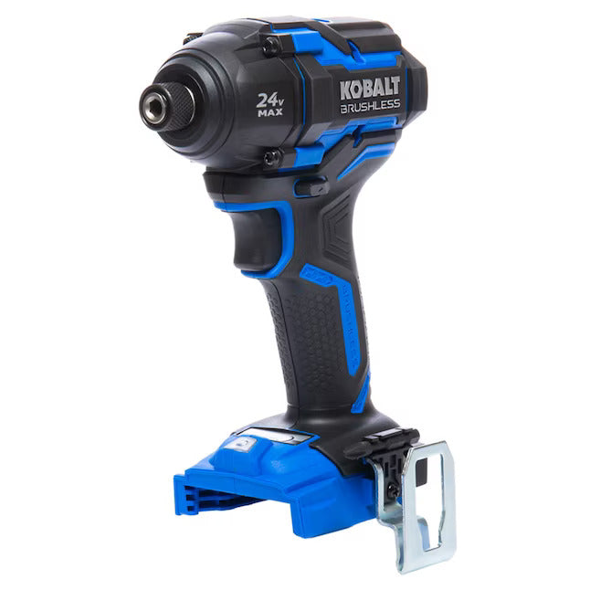 **OPEN BOX** Kobalt XTR 24-volt 1/4-in Brushless Cordless Impact Driver (Tool Only)