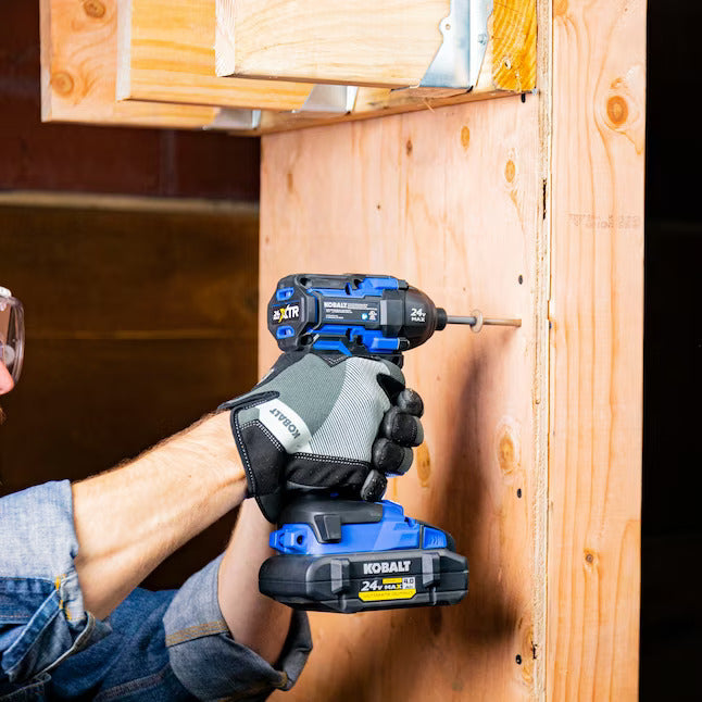 **OPEN BOX** Kobalt XTR 24-volt 1/4-in Brushless Cordless Impact Driver (Tool Only)