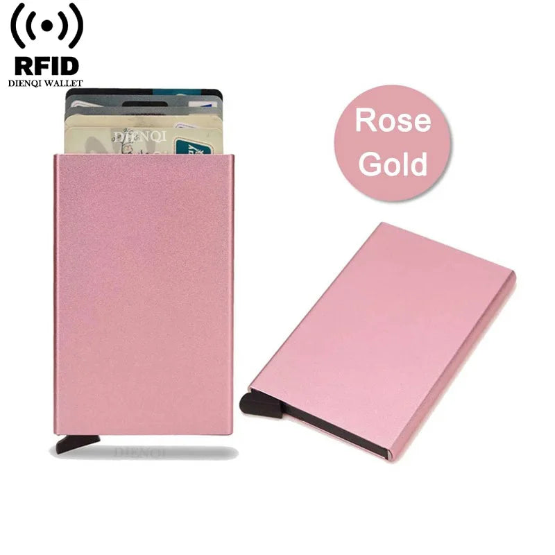 Minimalist Pop-Up RFID Credit Card Holder