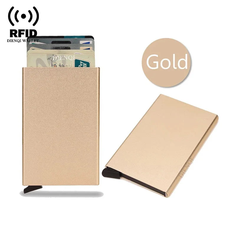 Minimalist Pop-Up RFID Credit Card Holder