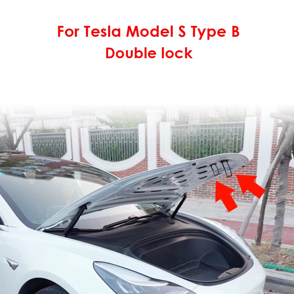 Automatic Power Frunk Kit for Tesla Model Y / 3 / S / X – Electric Front Trunk Lift with Button Control
