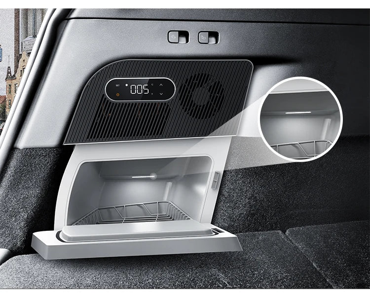 Custom 15L Trunk Refrigerator for Tesla Model Y (2021–2024) – Travel & Medical Cooler