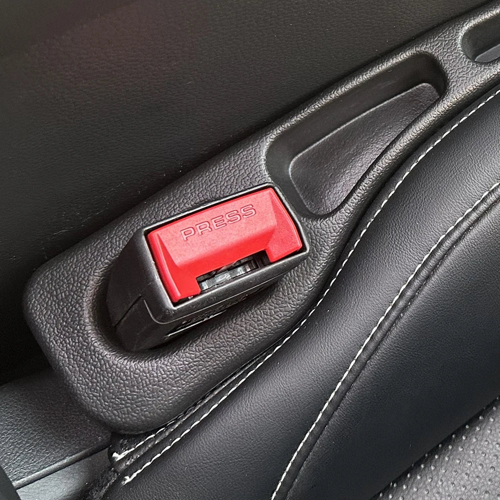 Car Seat Gap Filler Organizer – Stop Drops, Catch Phone, Keys & Coins – Universal Fit for Most Vehicles (2-Pack)