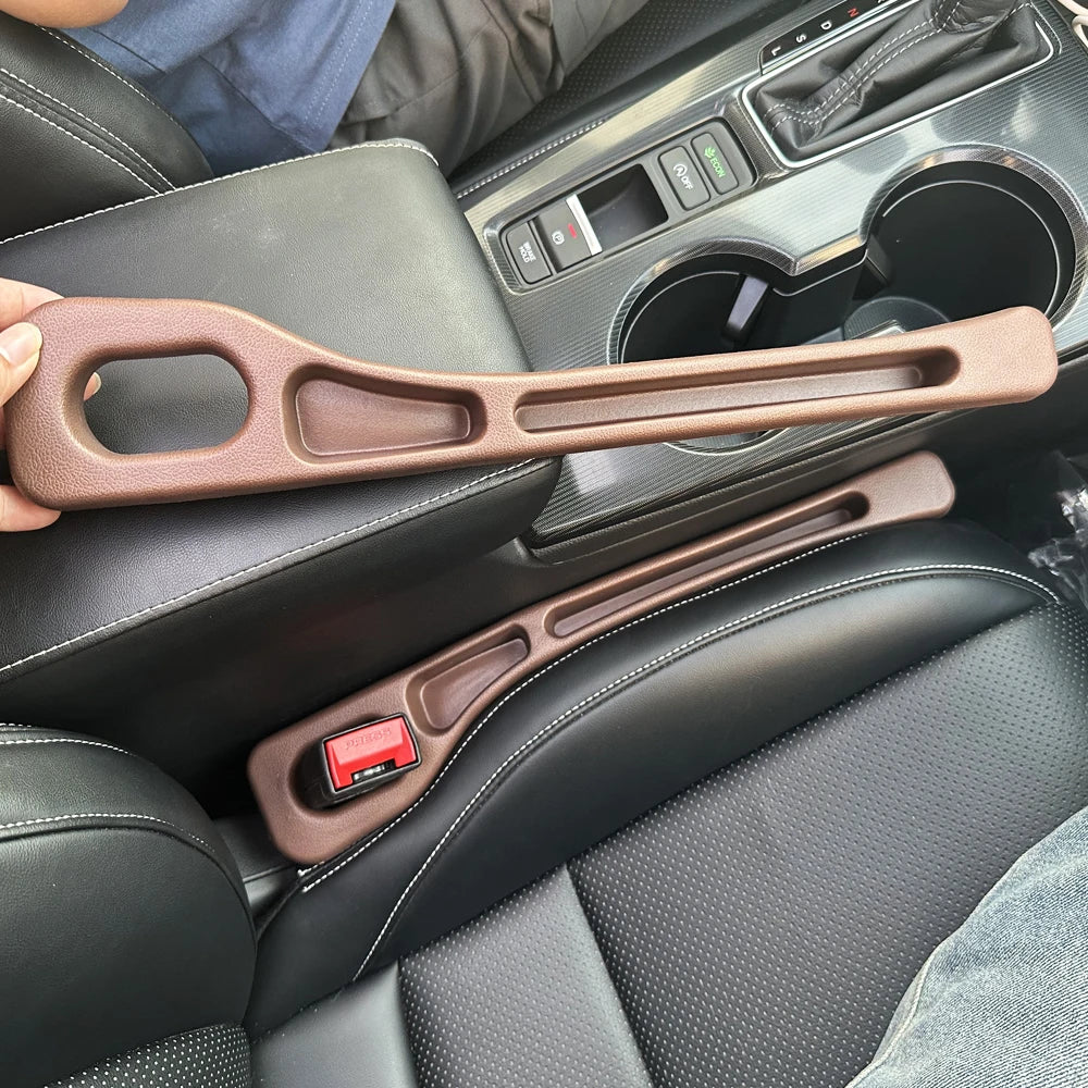 Car Seat Gap Filler Organizer – Stop Drops, Catch Phone, Keys & Coins – Universal Fit for Most Vehicles (2-Pack)