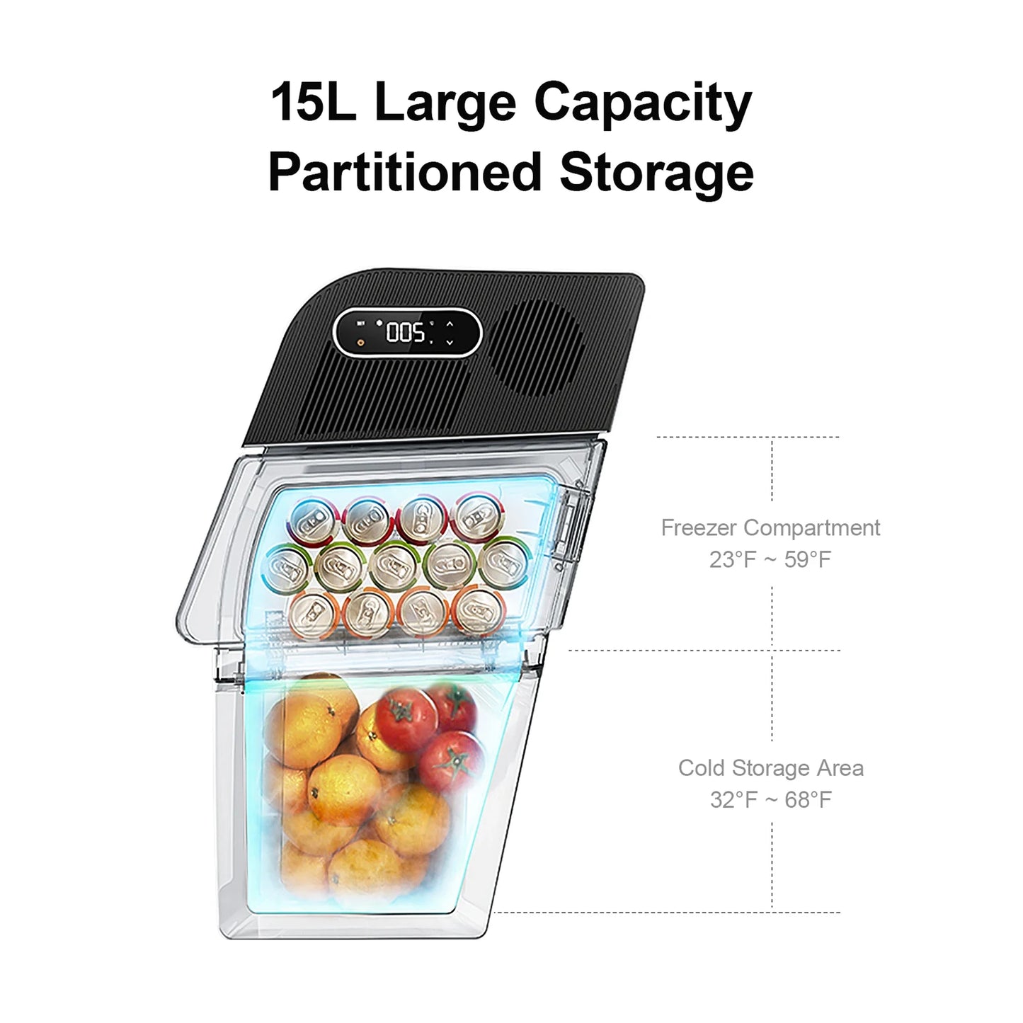 Custom 15L Trunk Refrigerator for Tesla Model Y (2021–2024) – Travel & Medical Cooler