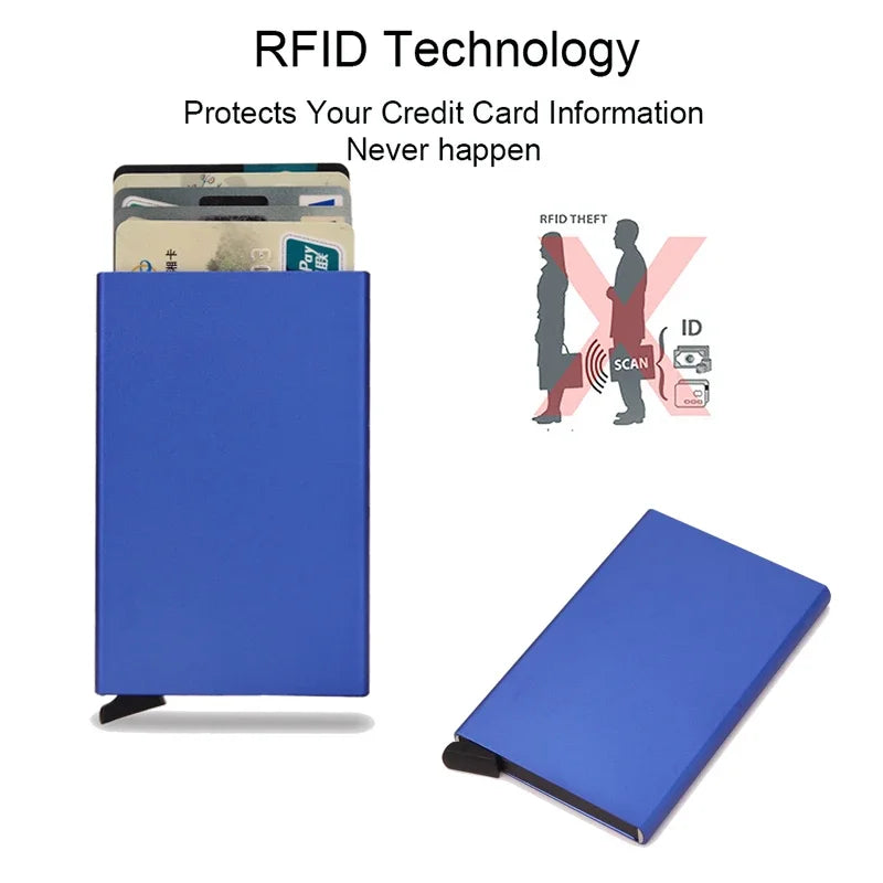 Minimalist Pop-Up RFID Credit Card Holder