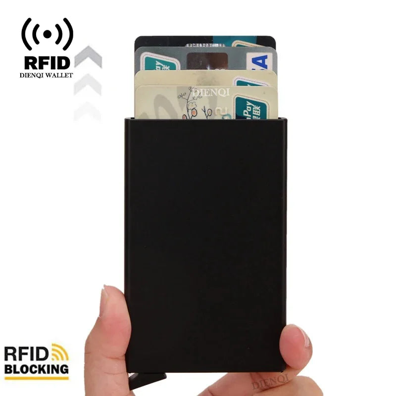 Minimalist Pop-Up RFID Credit Card Holder