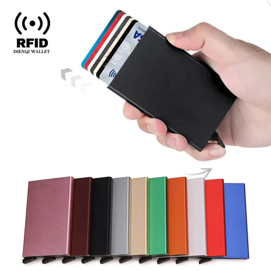 Minimalist Pop-Up RFID Credit Card Holder